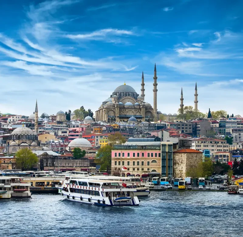 Mezquita de Suleiman en Estambul, Turquía